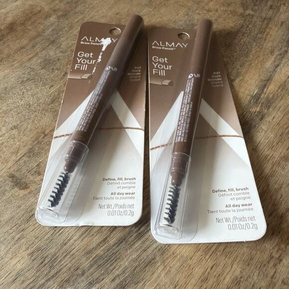 (2) Almay Get Your Fill Brow Pencil, Dark Blonde 801 - Picture 3 of 5
